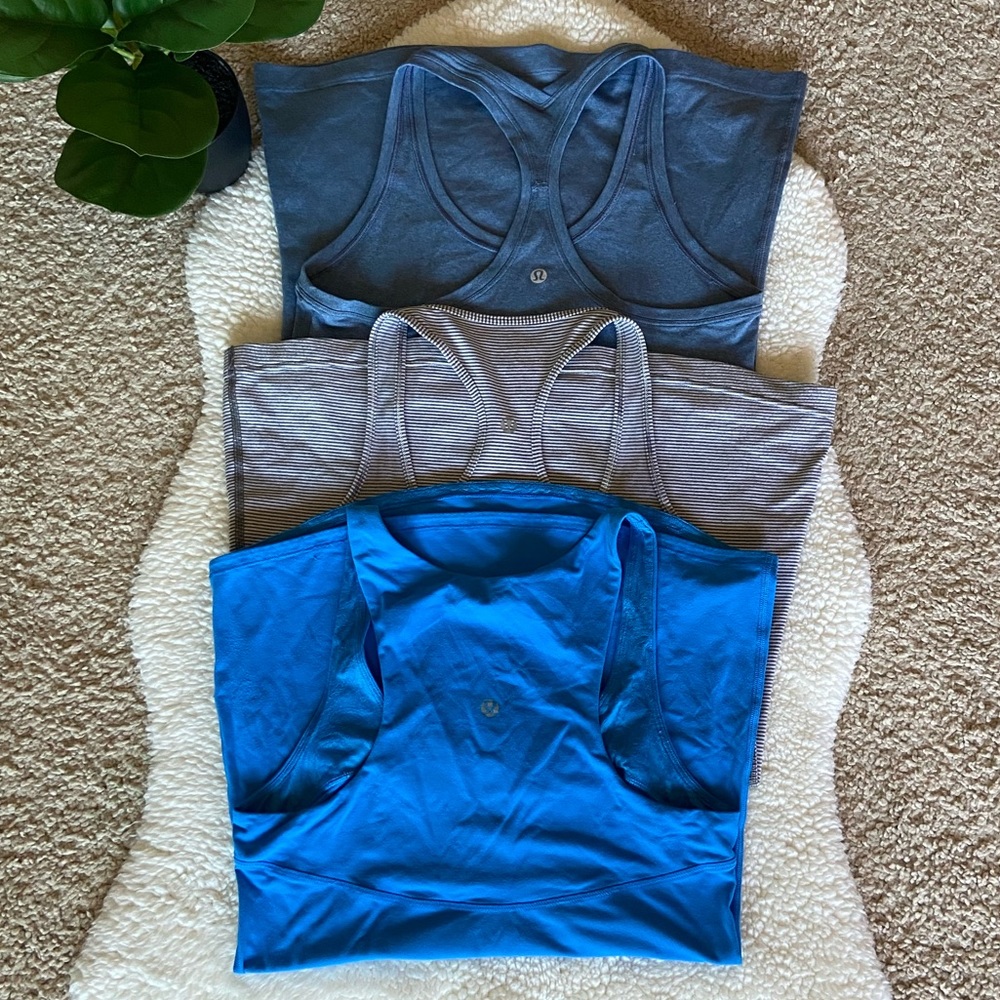 Bundle 3 lululemon size 6 tank top
